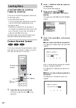 Предварительный просмотр 56 страницы Sony DAV-BC250 - Dvd Home Theater System Operating Instructions Manual