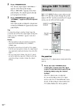 Предварительный просмотр 62 страницы Sony DAV-BC250 - Dvd Home Theater System Operating Instructions Manual