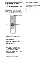 Предварительный просмотр 64 страницы Sony DAV-BC250 - Dvd Home Theater System Operating Instructions Manual