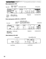 Предварительный просмотр 12 страницы Sony DAV-C900 - Compact Av System Operating Instructions Manual