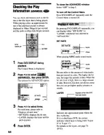 Предварительный просмотр 54 страницы Sony DAV-C900 - Compact Av System Operating Instructions Manual