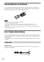 Предварительный просмотр 18 страницы Sony DAV-C990 - Compact Av System Operating Instructions Manual