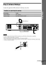 Предварительный просмотр 21 страницы Sony DAV-C990 - Compact Av System Operating Instructions Manual