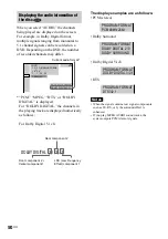 Предварительный просмотр 50 страницы Sony DAV-C990 - Compact Av System Operating Instructions Manual