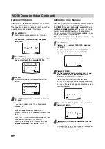 Preview for 18 page of Sony DAV-D150G Operating Instructions Manual