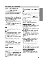 Preview for 31 page of Sony DAV-D150G Operating Instructions Manual