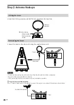 Preview for 26 page of Sony DAV-DS1000 Operating Instructions Manual