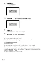 Preview for 36 page of Sony DAV-DS1000 Operating Instructions Manual