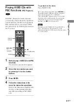 Preview for 41 page of Sony DAV-DS1000 Operating Instructions Manual