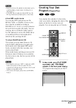 Preview for 43 page of Sony DAV-DS1000 Operating Instructions Manual