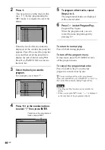 Preview for 44 page of Sony DAV-DS1000 Operating Instructions Manual