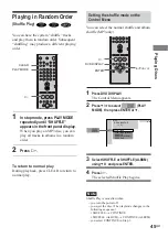 Preview for 45 page of Sony DAV-DS1000 Operating Instructions Manual