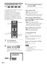 Preview for 46 page of Sony DAV-DS1000 Operating Instructions Manual