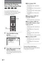 Preview for 50 page of Sony DAV-DS1000 Operating Instructions Manual