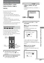 Preview for 59 page of Sony DAV-DS1000 Operating Instructions Manual