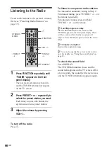 Preview for 66 page of Sony DAV-DS1000 Operating Instructions Manual