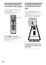 Preview for 68 page of Sony DAV-DS1000 Operating Instructions Manual