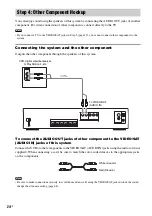 Предварительный просмотр 24 страницы Sony DAV-DX150 - Dvd Home Theater System Operating Instructions Manual