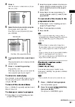 Предварительный просмотр 33 страницы Sony DAV-DX150 - Dvd Home Theater System Operating Instructions Manual