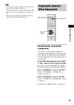 Preview for 67 page of Sony DAV-DX150 - Dvd Home Theater System Operating Instructions Manual