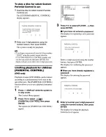 Предварительный просмотр 64 страницы Sony DAV-DX155 Operating Instructions Manual