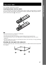 Предварительный просмотр 9 страницы Sony DAV-DX355 Operating Instructions Manual