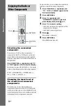 Предварительный просмотр 32 страницы Sony DAV-DX355 Operating Instructions Manual