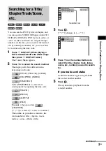 Предварительный просмотр 37 страницы Sony DAV-DX355 Operating Instructions Manual