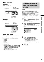 Предварительный просмотр 45 страницы Sony DAV-DX355 Operating Instructions Manual