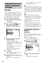 Предварительный просмотр 54 страницы Sony DAV-DX355 Operating Instructions Manual