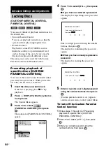 Предварительный просмотр 64 страницы Sony DAV-DX355 Operating Instructions Manual