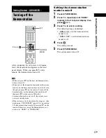 Preview for 17 page of Sony DAV-DZ1000 Operating Instructions Manual