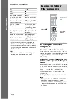 Preview for 26 page of Sony DAV-DZ1000 Operating Instructions Manual