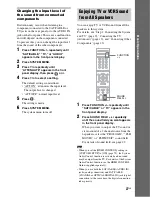 Preview for 27 page of Sony DAV-DZ1000 Operating Instructions Manual