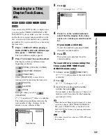 Preview for 33 page of Sony DAV-DZ1000 Operating Instructions Manual