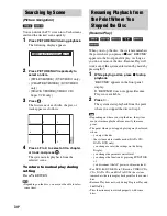 Preview for 34 page of Sony DAV-DZ1000 Operating Instructions Manual