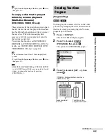 Preview for 35 page of Sony DAV-DZ1000 Operating Instructions Manual