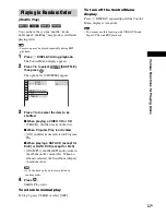 Preview for 37 page of Sony DAV-DZ1000 Operating Instructions Manual