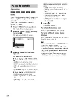 Preview for 38 page of Sony DAV-DZ1000 Operating Instructions Manual