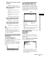 Preview for 43 page of Sony DAV-DZ1000 Operating Instructions Manual