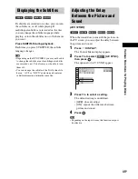 Preview for 45 page of Sony DAV-DZ1000 Operating Instructions Manual