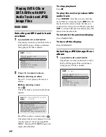 Preview for 48 page of Sony DAV-DZ1000 Operating Instructions Manual