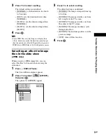 Preview for 51 page of Sony DAV-DZ1000 Operating Instructions Manual