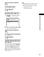 Preview for 53 page of Sony DAV-DZ1000 Operating Instructions Manual