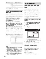 Preview for 60 page of Sony DAV-DZ1000 Operating Instructions Manual