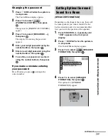 Preview for 71 page of Sony DAV-DZ1000 Operating Instructions Manual