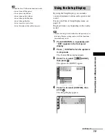 Preview for 75 page of Sony DAV-DZ1000 Operating Instructions Manual