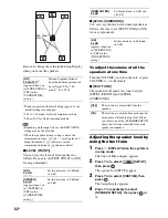 Preview for 82 page of Sony DAV-DZ1000 Operating Instructions Manual