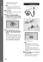 Предварительный просмотр 20 страницы Sony DAV-DZ110 Operating Instructions Manual