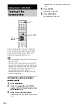 Предварительный просмотр 22 страницы Sony DAV-DZ110 Operating Instructions Manual